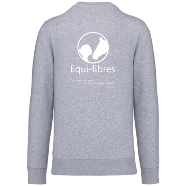 SWEAT-SHIRT écoresponsable col rond enfant – Image 3