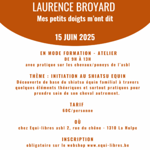 EQUIDAYS : Laurence Broyard 15 juin 2025